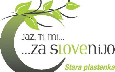 Zbiranje plastenk  – Jaz, ti, mi za Slovenijo